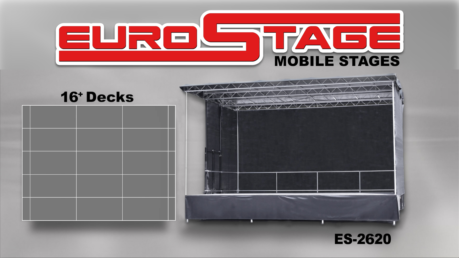 EuroStage ES-2620 Mobile Stage